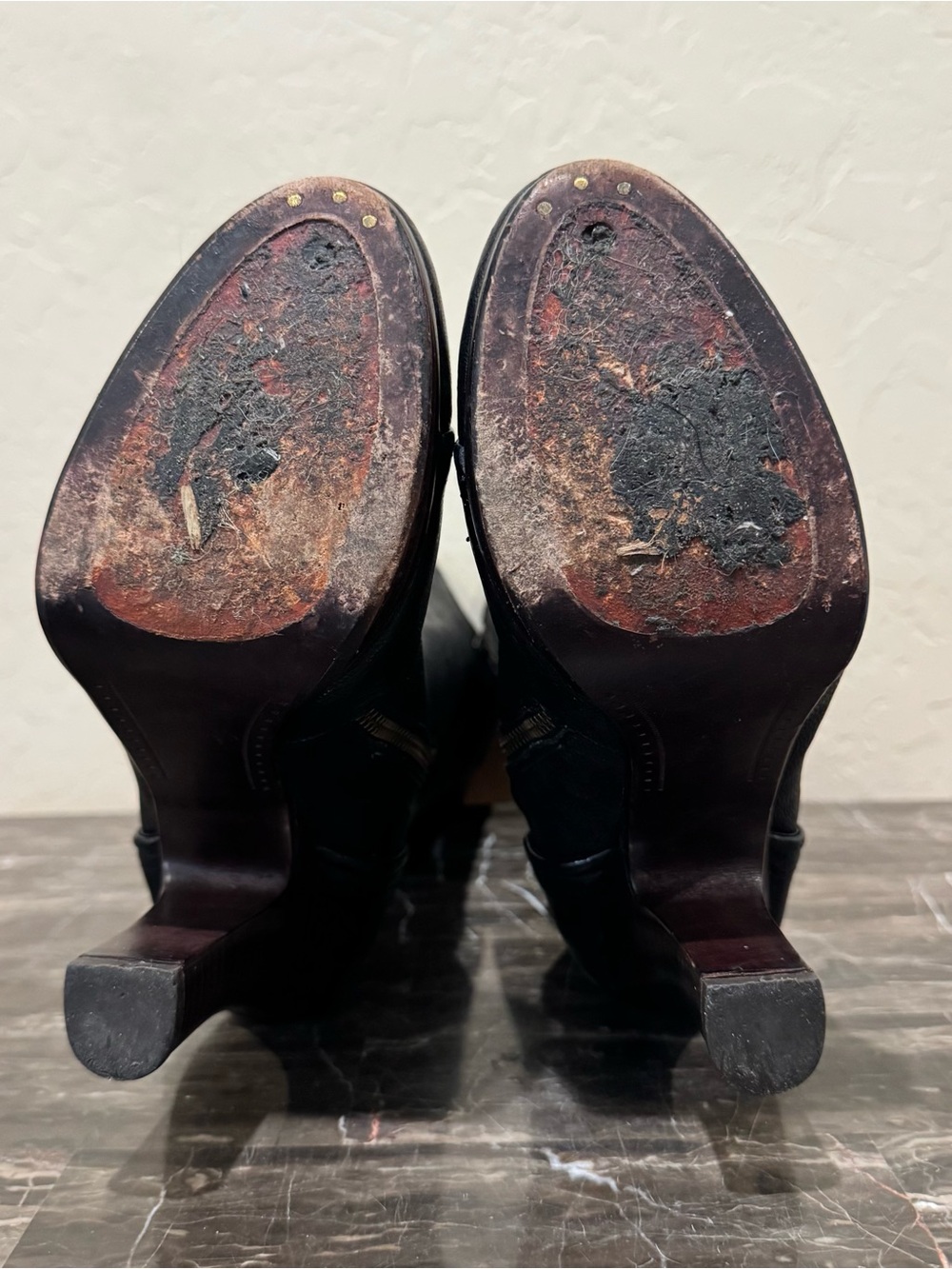 Frye Leather Matilda Button Victorian
Style Heeled Knee High Boots - Picture 11 of 13